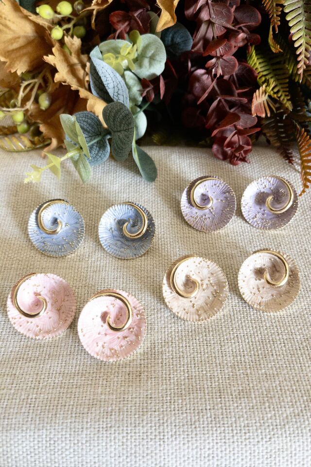 Spiral Form Küpe