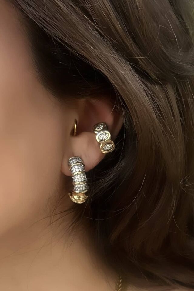 İkili Kıkırdak Küpe