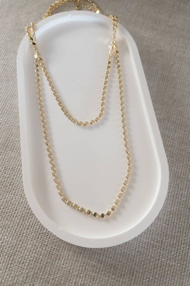 Uzun Ezme Zincir Kolye