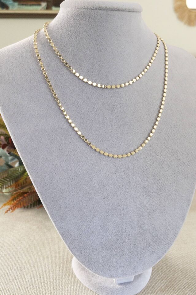 Uzun Ezme Zincir Kolye