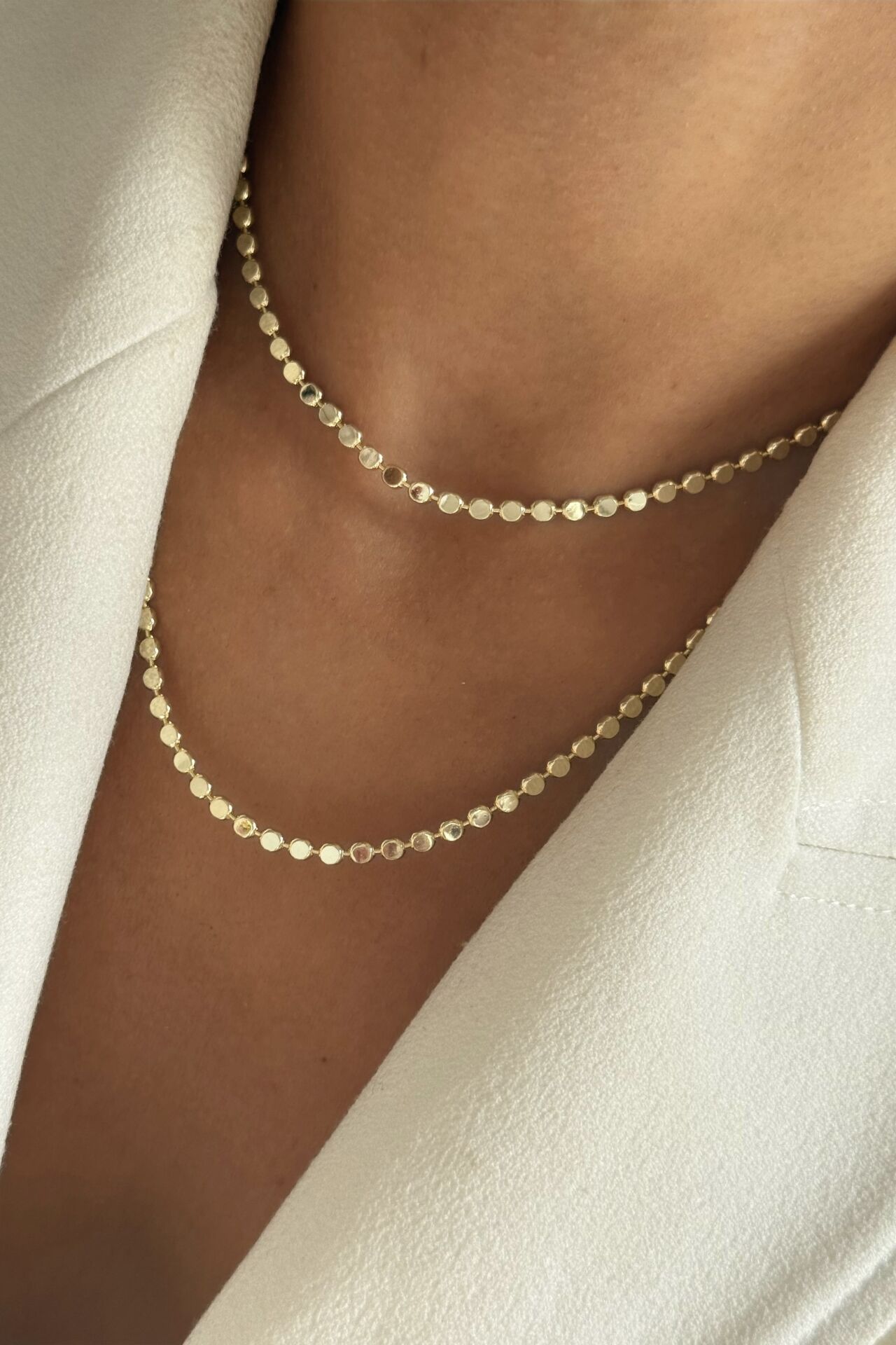 Uzun Ezme Zincir Kolye