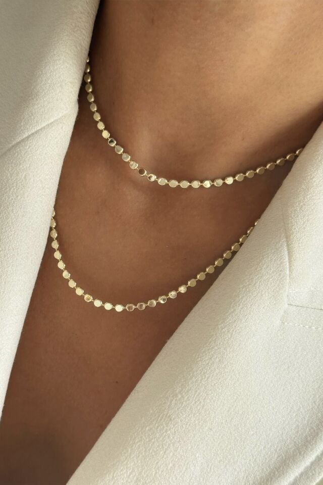 Uzun Ezme Zincir Kolye