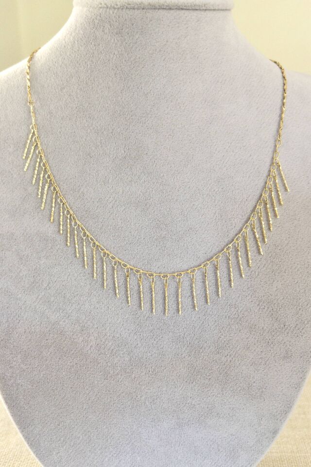 Sallantılı Bar Kolye