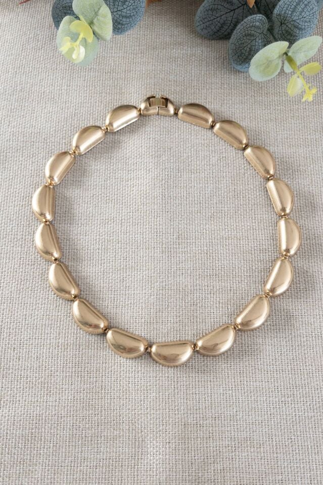 Oval Formlu Vintage Kolye
